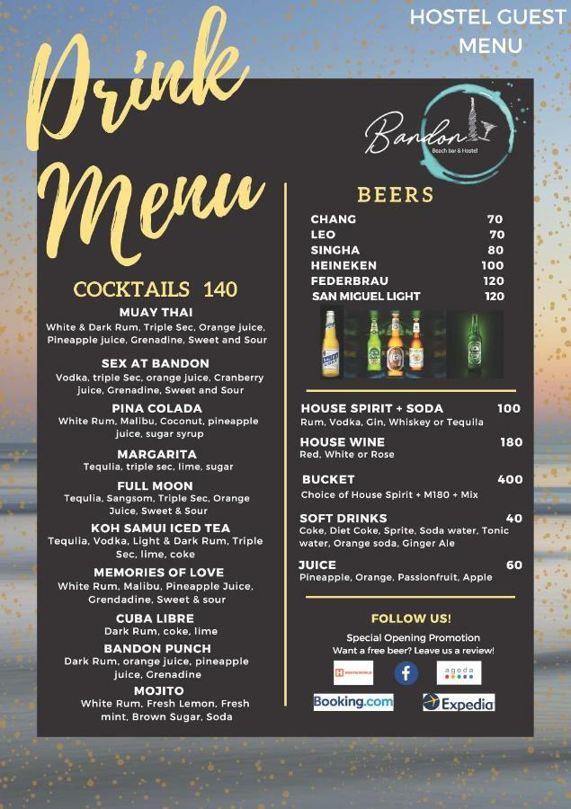 Bandon Beach Bar & Hostel (Adults Only) Ламаи-Бич Экстерьер фото